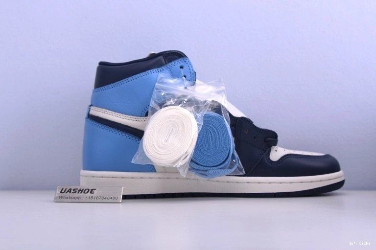 UNC 555088-140 1 Leather Jordan Retro High  0306